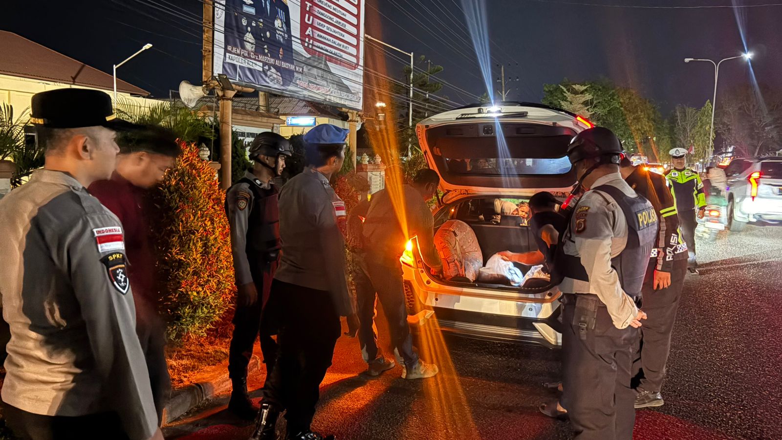 Polres Langsa Intensifkan KRYD Malam Hari Antisipasi Gangguan Kamtibmas