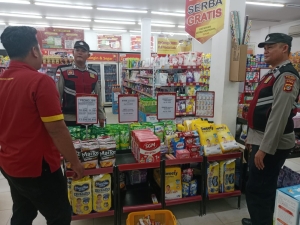 Polsek Manyak Payed Tingkatkan Patroli Malam Pasca Banjir Jaga Kamtibmas