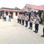 Polsek Manyak Payed Gelar Apel Pagi, Cerminkan Kesiapan Personel dalam Pelaksanaan Tugas