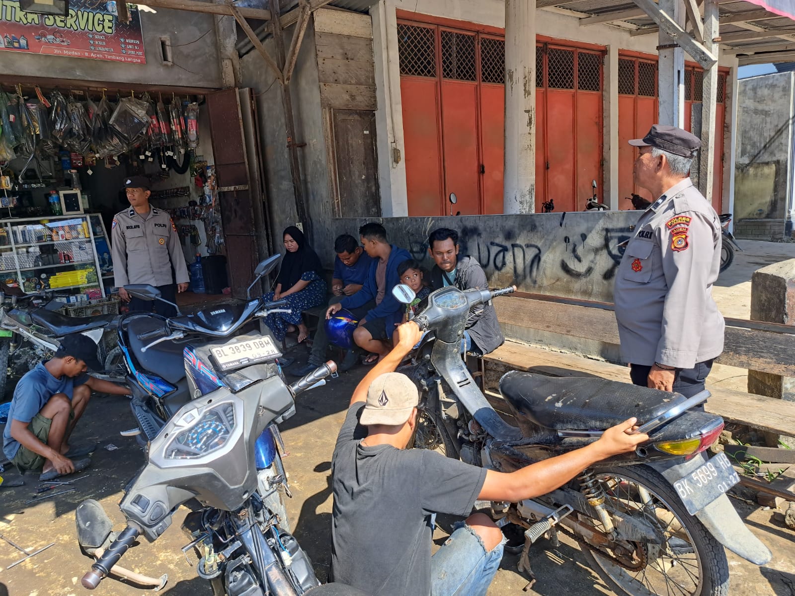 Polsek Birem Bayeun Tingkatkan Patroli Guantibmas untuk Cegah Gangguan Keamanan