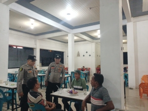 Patroli Malam Polsek Langsa Barat Jaga Stabilitas Kamtibmas di Wilayah Hukum