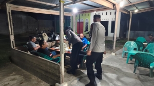 Polsek Birem Bayeun Tingkatkan Patroli Malam untuk Cegah Gangguan Kamtibmas