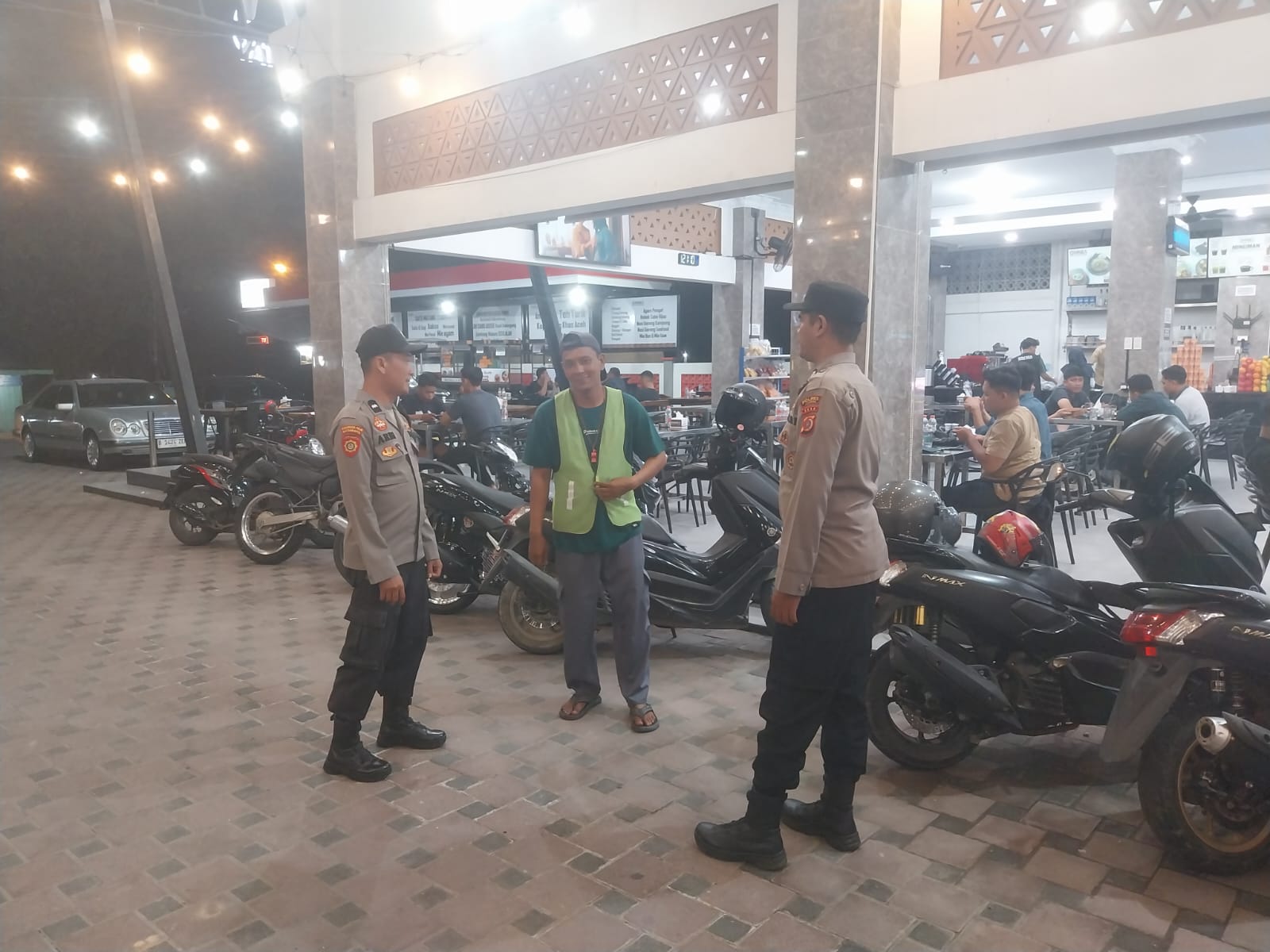 Polsek Langsa Barat Laksanakan Patroli Malam untuk Jaga Kondusivitas Wilayah