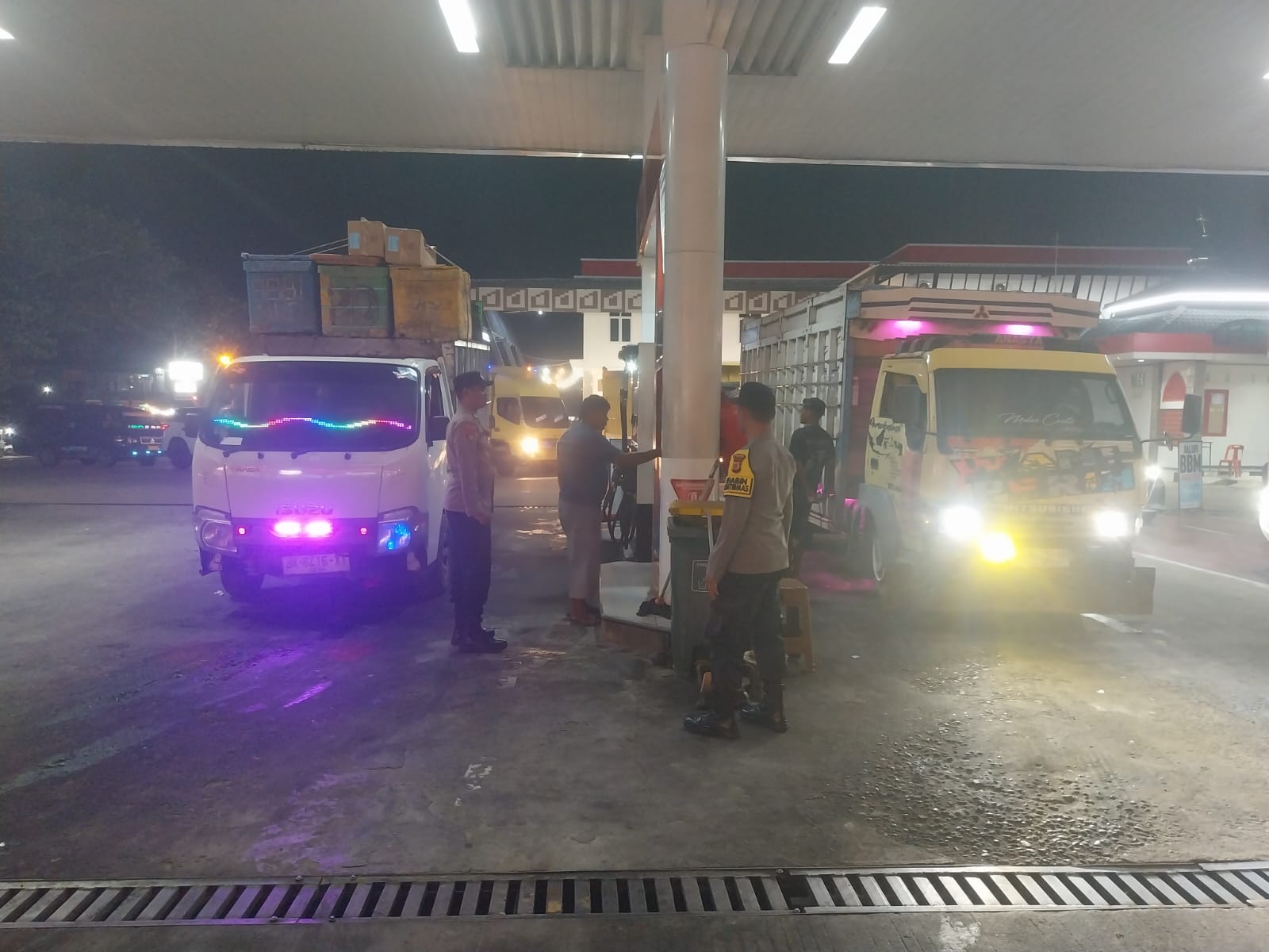 Polsek Langsa Barat Tingkatkan Patroli Malam untuk Antisipasi Gangguan Kamtibmas