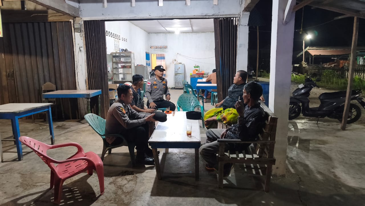 Polsek Birem Bayeun Tingkatkan Patroli Malam untuk Cegah Gangguan Kamtibmas