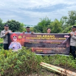 Polsek Langsa Barat Gencarkan Sosialisasi Karhutla, Ajak Warga Stop Bakar Hutan dan Lahan