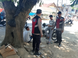 Polsek Manyak Payed Intensifkan Patroli Antisipasi Guantibmas di Pusat Aktivitas Masyarakat