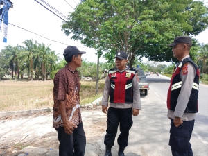 Polsek Manyak Payed Intensifkan Patroli Pasca Banjir, Jaga Stabilitas Kamtibmas di Wilayah Terdampak
