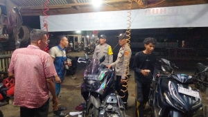 Polsek Sungai Raya Intensifkan Patroli Malam Guna Ciptakan Situasi Kondusif di Wilayah Hukum