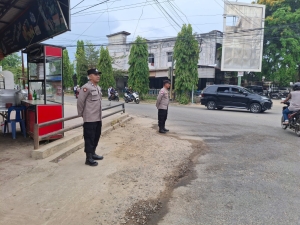 Polsek Langsa Laksanakan Gatur Pagi, Tingkatkan Pelayanan Publik dan Ketertiban Lalu Lintas