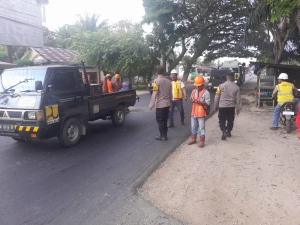 Polsek Langsa Barat Laksanakan Patroli Siang, Pastikan Aktivitas Masyarakat Berjalan Aman