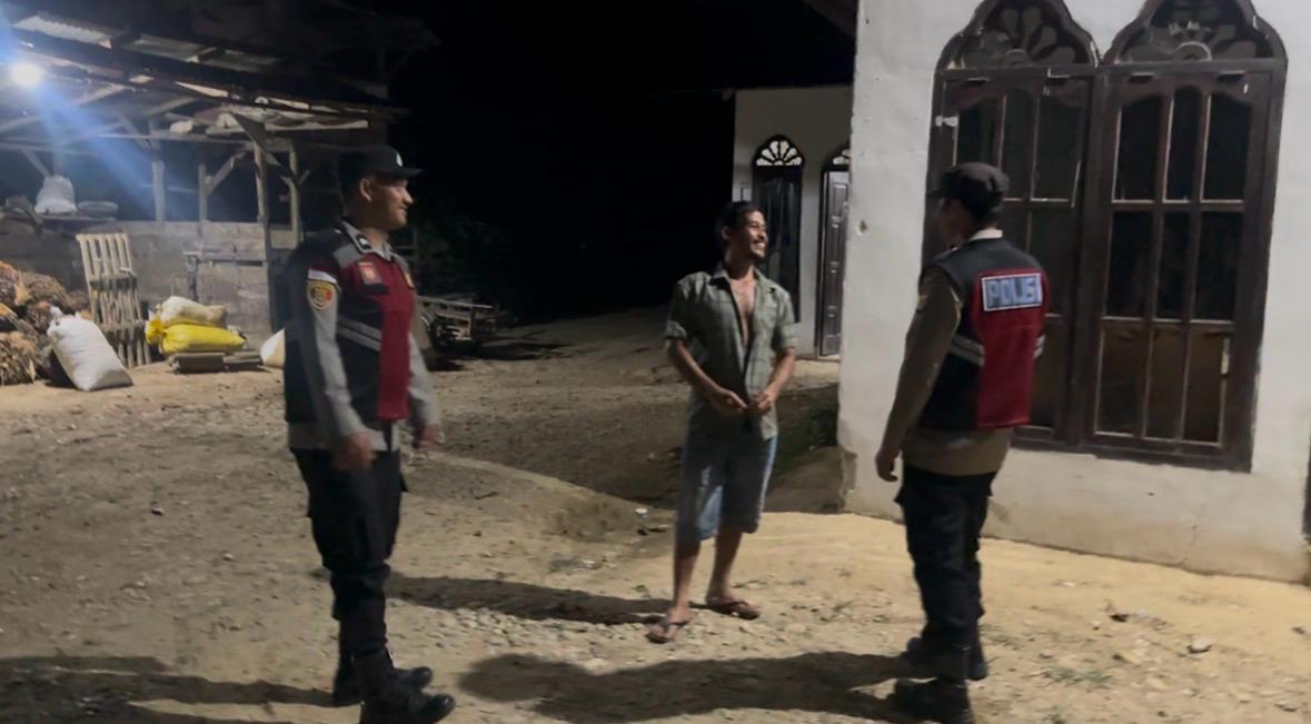 Polsek Rantau Selamat Gencarkan Patroli Dialogis, Jaga Kondusivitas Wilayah