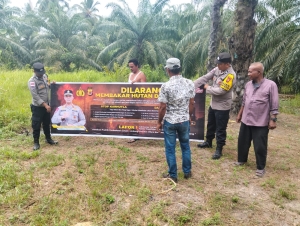 Polsek Sungai Raya Perkuat Patroli Karhutla untuk Antisipasi Kebakaran Hutan dan Lahan