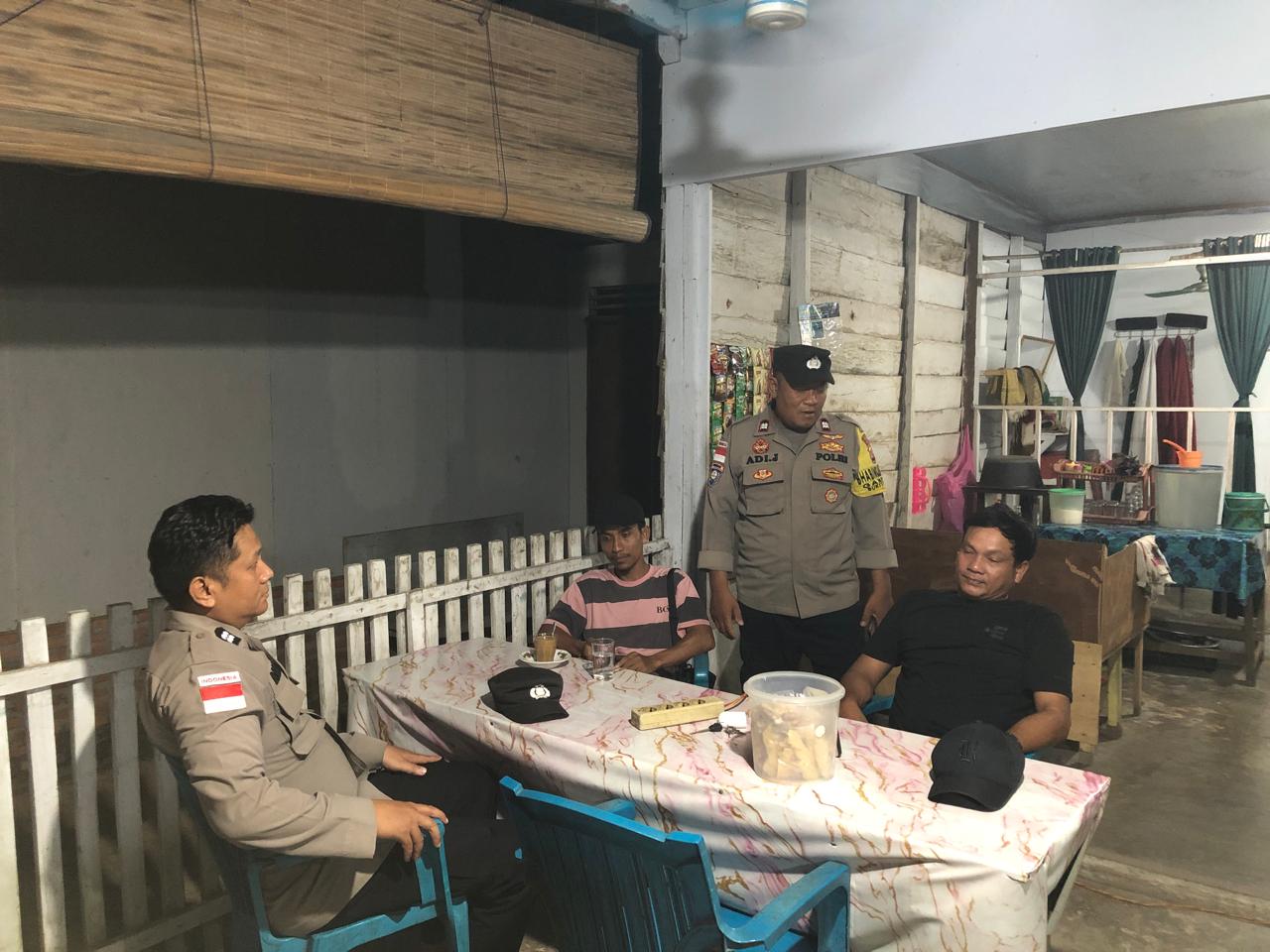 Polsek Sungai Raya Gencarkan Patroli Malam untuk Antisipasi Gangguan Kamtibmas