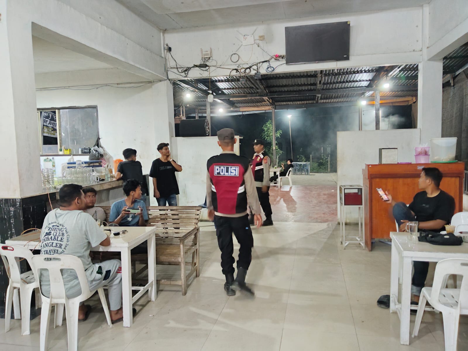 Polsek Manyak Payed Tingkatkan Patroli Malam untuk Antisipasi Guantibmas