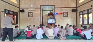 Polres Langsa Gelar Bimbingan Rohani dan Mental Melalui Yasinan serta Doa Bersama