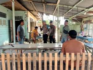 Polsek Langsa Barat Intensifkan Patroli Harkamtibmas di Kawasan Permukiman dan Gampong