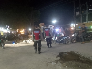 Polsek Manyak Payed Tingkatkan Patroli Malam Antisipasi Gangguan Kamtibmas