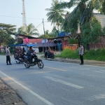 Polsek Sungai Raya Optimalkan Pengaturan Lalu Lintas di Kawasan Sekolah Demi Keselamatan Pengguna Jalan