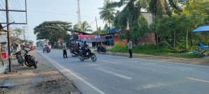 Polsek Sungai Raya Tingkatkan Pelayanan Pagi Melalui Protap 01 di Kawasan Sekolah