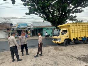 Polsek Langsa Barat Tingkatkan Patroli Harkamtibmas di Kawasan Permukiman Warga