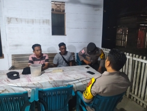 Polsek Sungai Raya Gelar Patroli Malam untuk Jaga Stabilitas Harkamtibmas