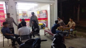 Polsek Sungai Raya Intensifkan Patroli Malam untuk Jaga Kondusivitas Wilayah