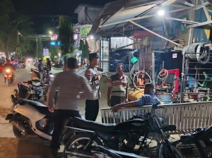 Polsek Langsa Intensifkan Patroli Malam Antisipasi Premanisme di Wilayah Kota