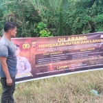 Polsek Sungai Raya Intensifkan Patroli Karhutla di Kawasan Rawan Kebakaran Lahan