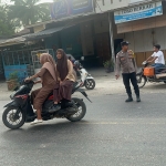 Polsek Rantau Selamat Optimalkan Strong Point Pagi Demi Kelancaran Arus Lalu Lintas dan Pelayanan Masyarakat