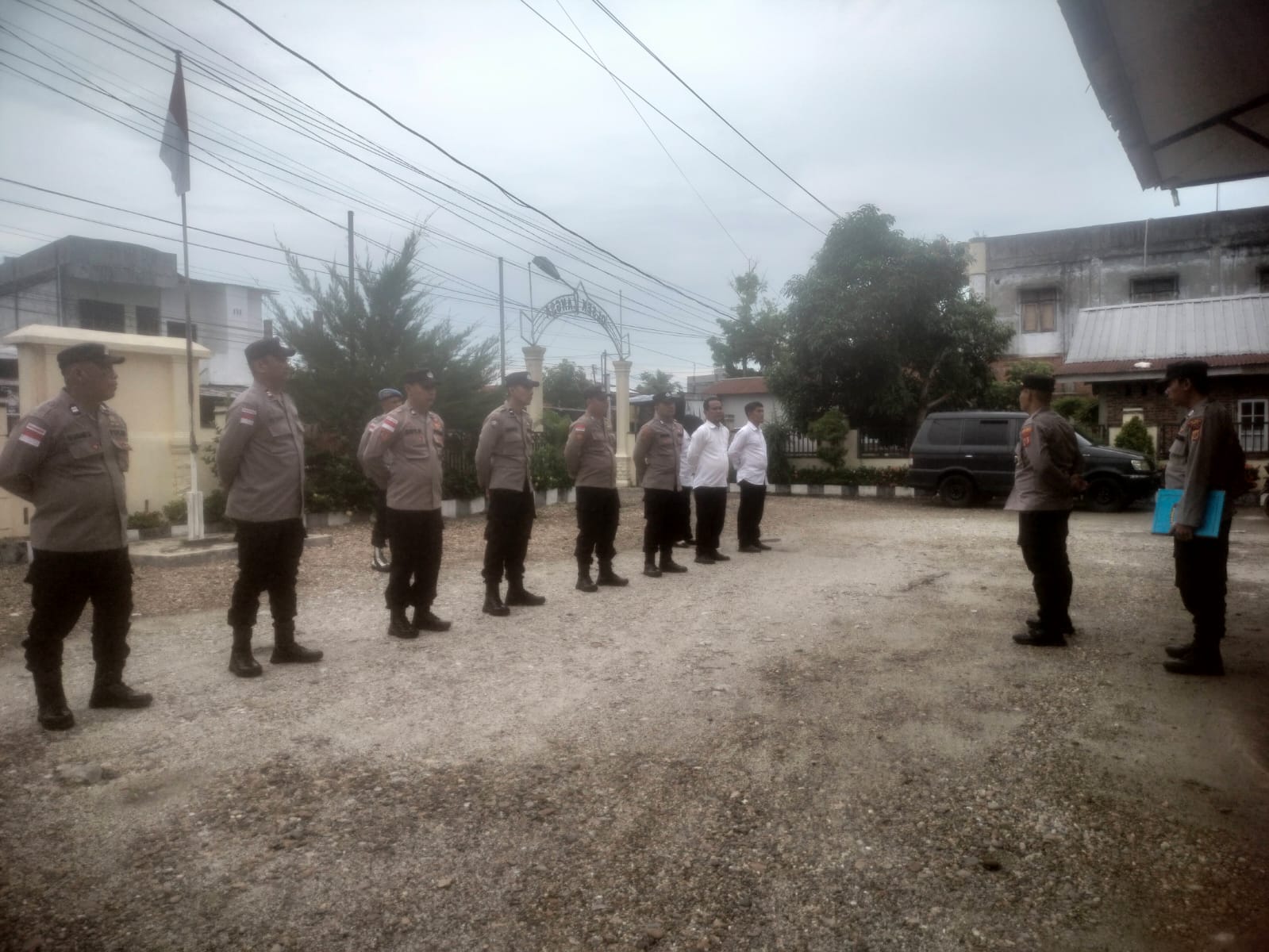 Polsek Langsa Jadikan Apel Pagi Sebagai Cermin Kesiapan Personel dalam Bertugas