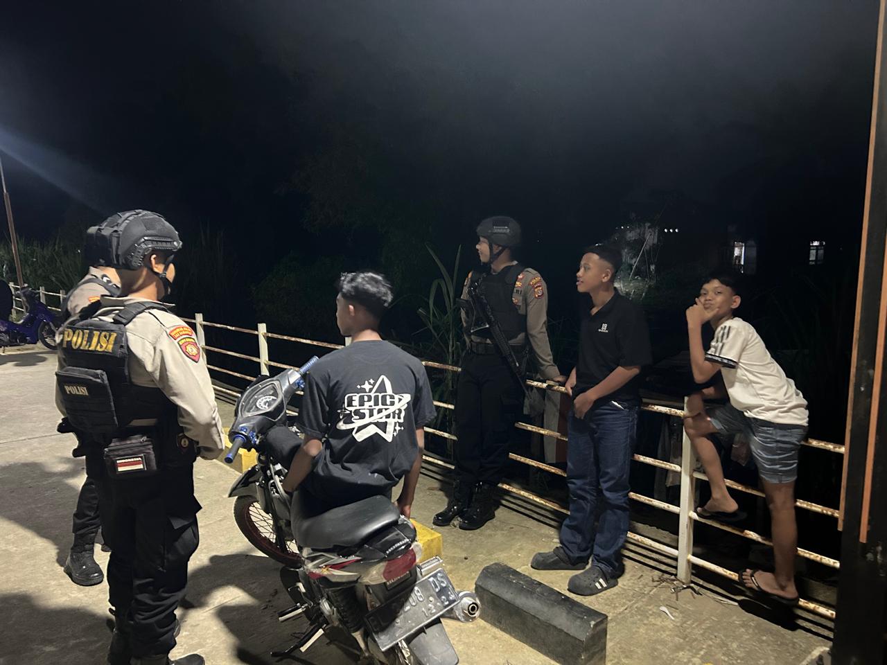 Sat Samapta Polres Langsa Intensifkan Patroli Perintis Presisi Antisipasi Gangguan Kamtibmas
