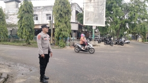 Polsek Langsa Laksanakan Protap 01 untuk Ciptakan Kamtibcarlantas di Pagi Hari