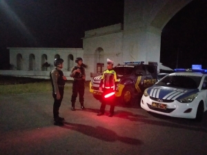 Satlantas Polres Langsa Intensifkan Patroli Blue Light Antisipasi Balap Liar Malam Hari