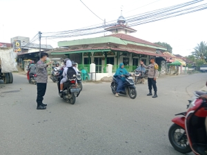 Polsek Langsa Laksanakan Giat Protap 01 untuk Wujudkan Kamtibcarlantas yang Kondusif
