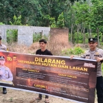 Polsek Rantau Selamat Intensifkan Patroli Karhutla di Kawasan Rawan Kebakaran