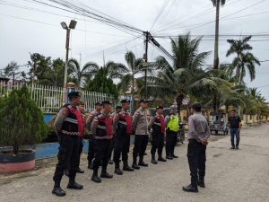 Polres Langsa Laksanakan Pengamanan Ibadah Kenaikan Isa Al Masih di Gereja HKBP Langsa
