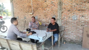 Polsek Sungai Raya Intensifkan Patroli Harkamtibmas di Kawasan Permukiman Warga