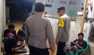 Polsek Sungai Raya Intensifkan Patroli Malam Guna Antisipasi Gangguan Kamtibmas