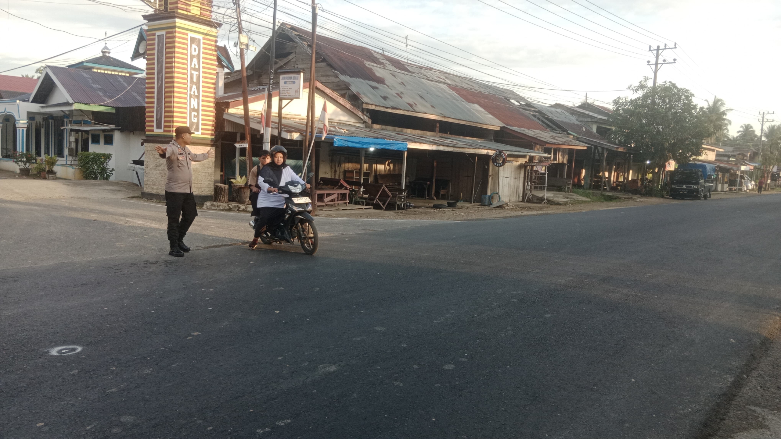 Polsek Birem Bayeun Laksanakan Protap 01 untuk Antisipasi Gangguan Kamtibcarlantas