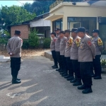 Personel Polsek Rantau Selamat Laksanakan Apel Pagi dan Penguatan Disiplin Tugas
