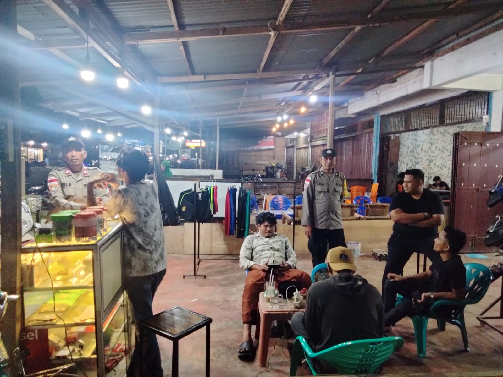 Polsek Sungai Raya Gencarkan Patroli Malam Demi Menjaga Stabilitas Kamtibmas