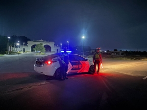 Sat Lantas Polres Langsa Intensifkan Patroli Blue Light Antisipasi Balap Liar