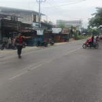 Polsek Rantau Selamat Gelar Strong Point Pagi untuk Lancarkan Arus Lalu Lintas