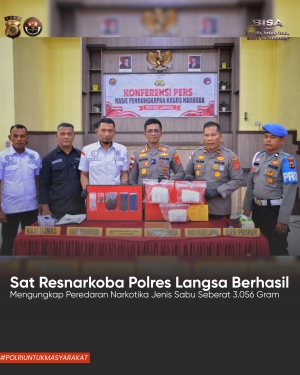 Polres Langsa Musnahkan Peredaran 3 Kilogram Sabu, Puluhan Ribu Jiwa Berhasil Diselamatkan