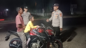 Polsek Birem Bayeun Tingkatkan Patroli Malam untuk Antisipasi Gangguan Kamtibmas di Wilayah Kecamatan