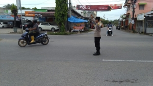 Polsek Langsa Barat Intensifkan Protap 01 untuk Ciptakan Kamtibcarlantas yang Kondusif