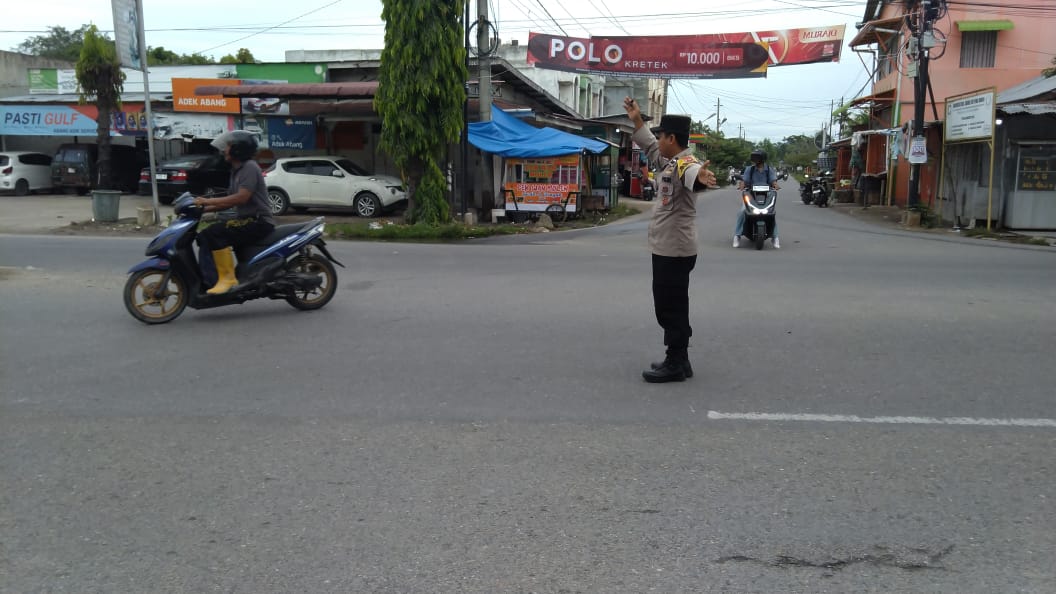 Polsek Langsa Barat Intensifkan Protap 01 untuk Ciptakan Kamtibcarlantas yang Kondusif