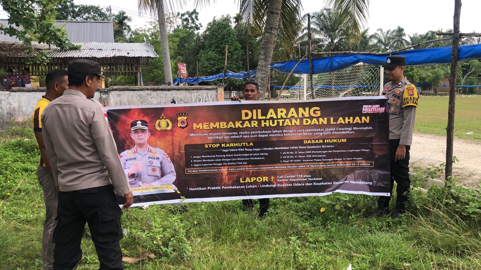 Polsek Rantau Selamat Intensifkan Patroli Karhutla Antisipasi Kebakaran Hutan dan Lahan