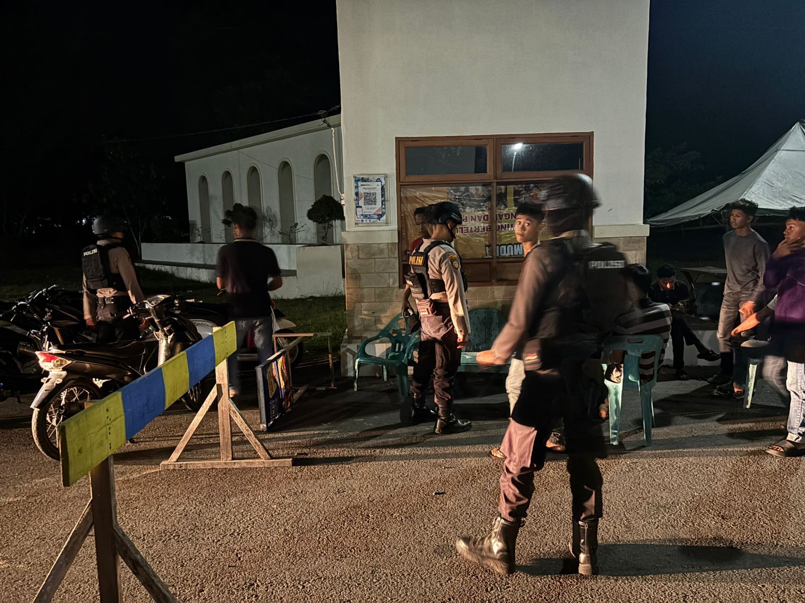Sat Samapta Polres Langsa Intensifkan Patroli Perintis Presisi Antisipasi Guantibmas